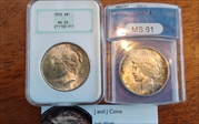 1923-S $1 MS61 ANACS