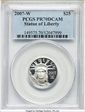 2007-W $25 Statue of Liberty PR70DCAM
