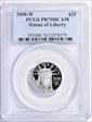 2008-W $25 Statue of Liberty PR70DCAM