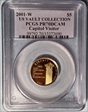 2001-W $5 Capitol Visitor PR70DCAM