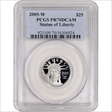 2005-W $25 Statue of Liberty PR70DCAM
