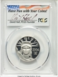 2004-W $50 Statue of Liberty David Hall Signature PR70DCAM