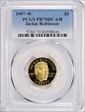 1997-W $5 Jackie Robinson PR70DCAM
