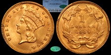 1889 G$1 MS64+