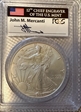 2007-W $1 Burnished Silver Eagle SP70