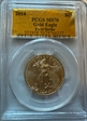 2014 $25 Gold Eagle First Strike MS70