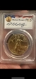 2013-W $50 Burnished Gold Eagle Michael Reagan SP70
