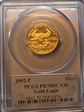 1992-P $10 Gold Eagle PR70DCAM