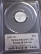 2002-W $10 Statue of Liberty PR70DCAM