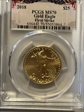 2018 $25 Gold Eagle First Strike MS70