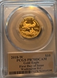 2018-W $10 Gold Eagle First Day of Issue Washington D.C. Art Deco PR70DCAM