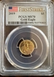 2019 $5 Gold Eagle First Strike MS70
