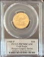 1988-P $10 Gold Eagle Michael Reagan PR70DCAM