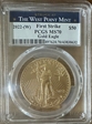 2022-(W) $50 Gold Eagle Struck at West Point First Strike MS70