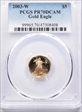 2003-W $5 Gold Eagle PR70DCAM