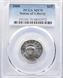 2008 $25 Statue of Liberty MS70