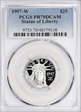 1997-W $25 Statue of Liberty PR70DCAM