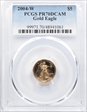 2004-W $5 Gold Eagle PR70DCAM
