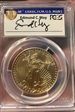 2017 $50 Gold Eagle First Day of Issue Moy 1 of 540 MS70