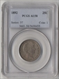 1892 25C AU58
