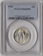 1930 25C MS64FH