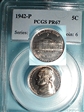 1942-P 5C Silver PR67