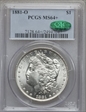 1881-O $1 MS64+