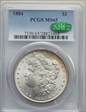 1884 $1 MS65
