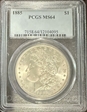 1885 $1 MS64