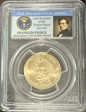 2010-P $1 Franklin Pierce - Pos B Satin Finish SP68