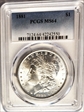 1881 $1 MS64