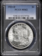 1921-D $1 MS62