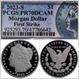 2023-S $1 Morgan Dollar First Strike PR70DCAM