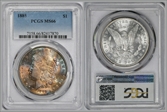 1885 $1 MS66
