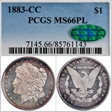 1883-CC $1 MS66PL