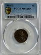 1916-D 1C MS62BN