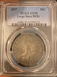 1807 50C Large Stars 50/20 VF30