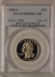 1998-S 25C PR69DCAM