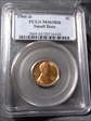 1960-D 1C Small Date MS65RD