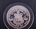 1984-THM Ounce Hawaii X#MB8 Statehood Silver Jubilee PR65?