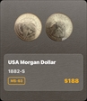 1882-S $1  MS63?
