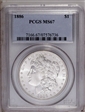1886 $1 MS67