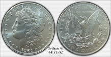 2021 $1 Morgan Dollar 100th Anniversary First Day of Issue MS70