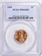 1969 1C MS66RD