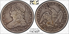 1839-O 50C VF25
