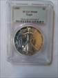 1989 $1 Silver Eagle MS68