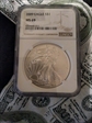 2009 S1$ Eagle  ms69 