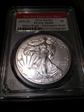 2020-(S) $1 Silver Eagle - Emergency Issue Struck at San Francisco First Strike MS69