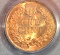1909 1C Indian MS64RB