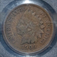 1909-S 1C Indian F12BN